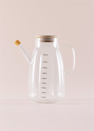 The Mia Bamboo Cam Zeytinyağı Şişesi 900 cc SSE0040