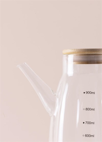 The Mia Bamboo Cam Zeytinyağı Şişesi 900 cc SSE0040