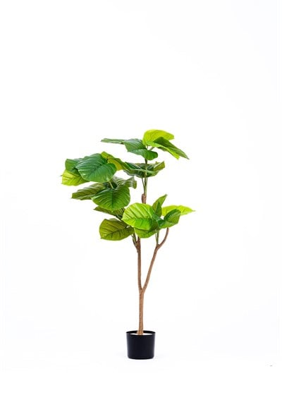 The Mia Ficus Umbellata Yapay Ağaç Yeşil 4 Dallı 120 cm