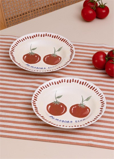 The Mia Dolce Vita Yemek Tabağı 2li Set 22 cm