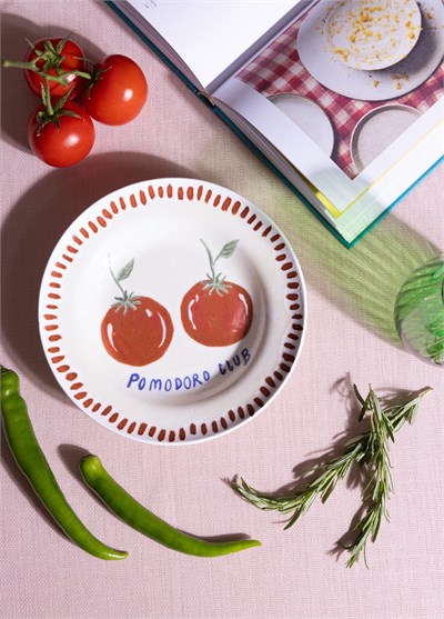 The Mia Italian Summer Yemek Tabağı 2li Set 22 cm
