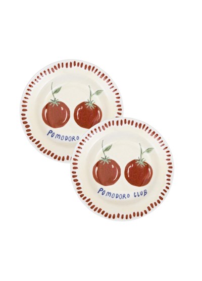The Mia Italian Summer Yemek Tabağı 2li Set 22 cm