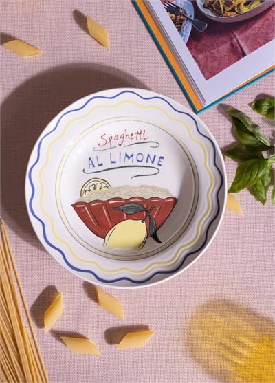 The Mia Italian Summer Yemek Tabağı 2li Set 22 cm