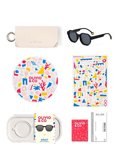OLIVIO&CO Creative Güneş Gözlüğü Squid Black Yetişkin