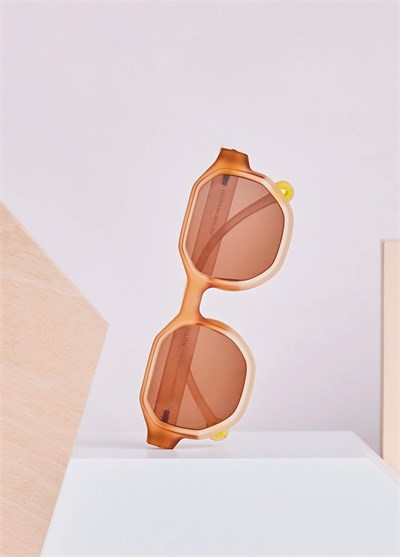 OLIVIO&CO Creative Güneş Gözlüğü Colorblock Sand Yetişkin