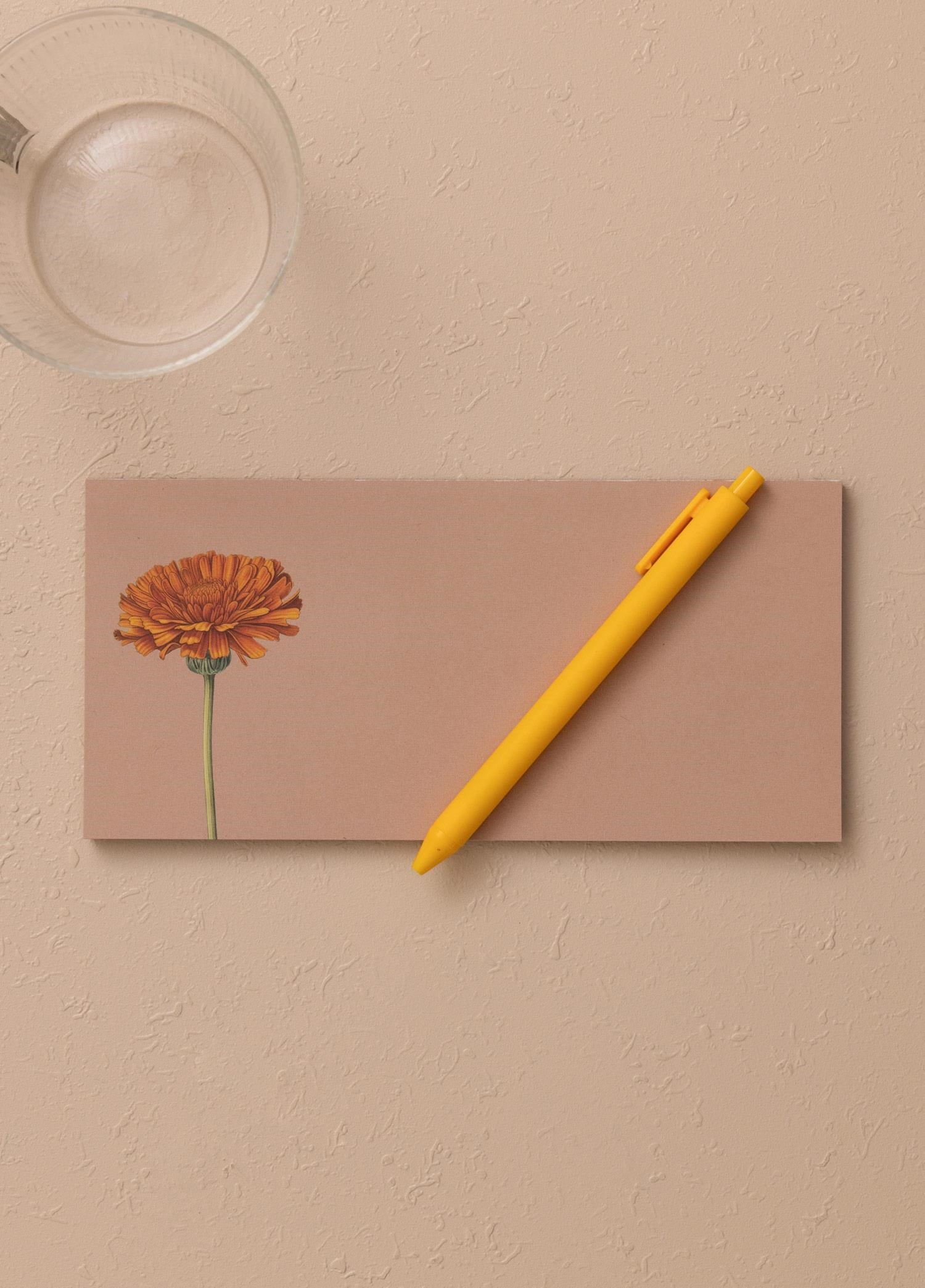 Bloknot The Mia Art Line Mini Notluk Marigold 10 x 21 cm 40 Yaprak