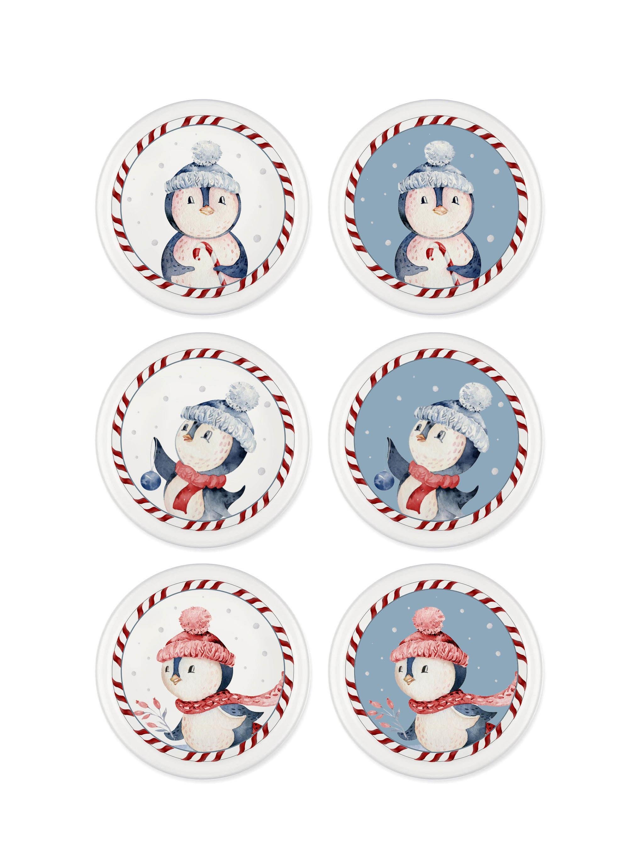 The Mia Penguin Çerezlik 6 Parça 10 cm NEW018 Satın Al - THE MIA