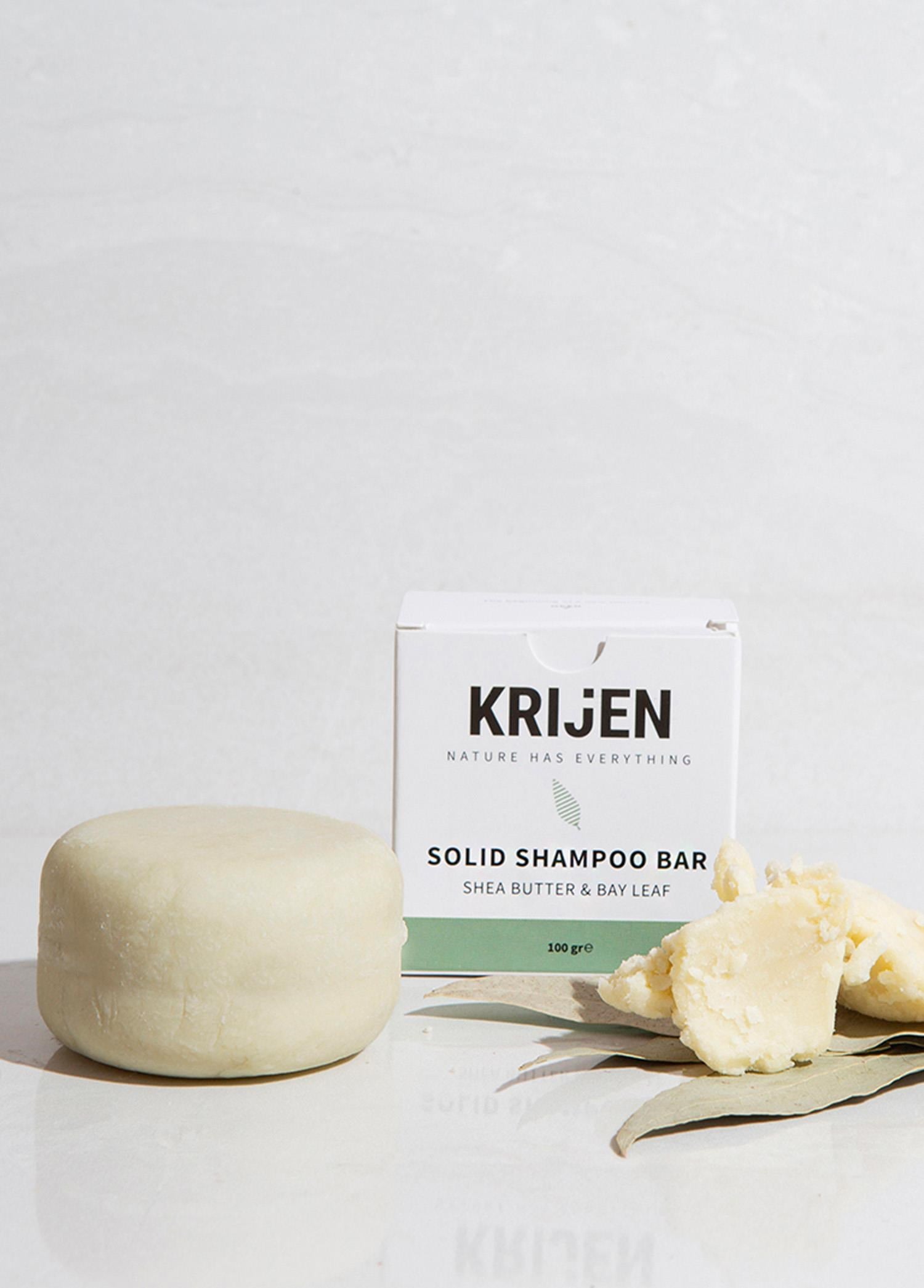 Kişisel Bakım Krijen Shea Butter ve Defne Katı Şampuan 100 Gr