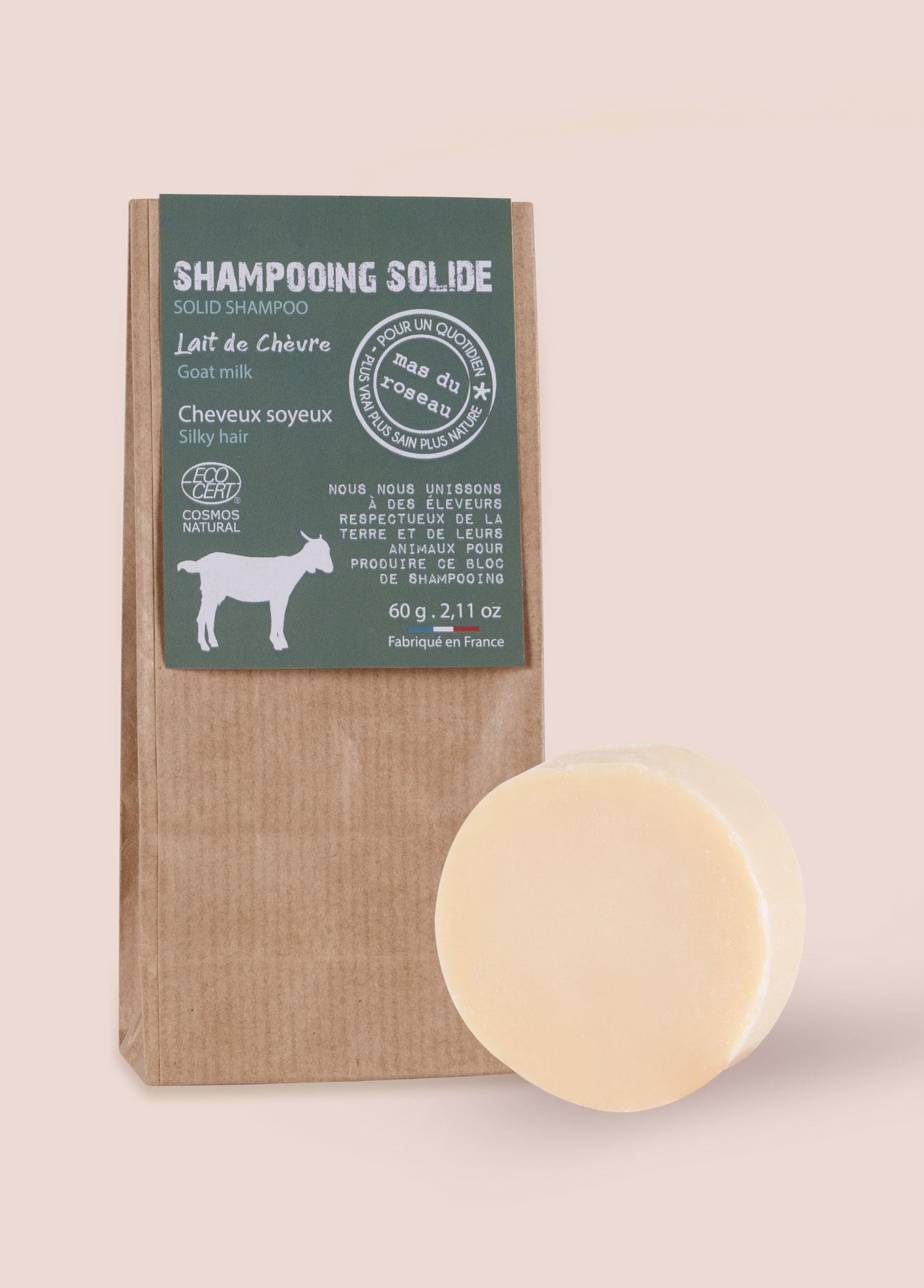 Kişisel Bakım Mas du Roseau Goat Milk Solid Shampoo 60g Katı Keçi Sütü Şampuan