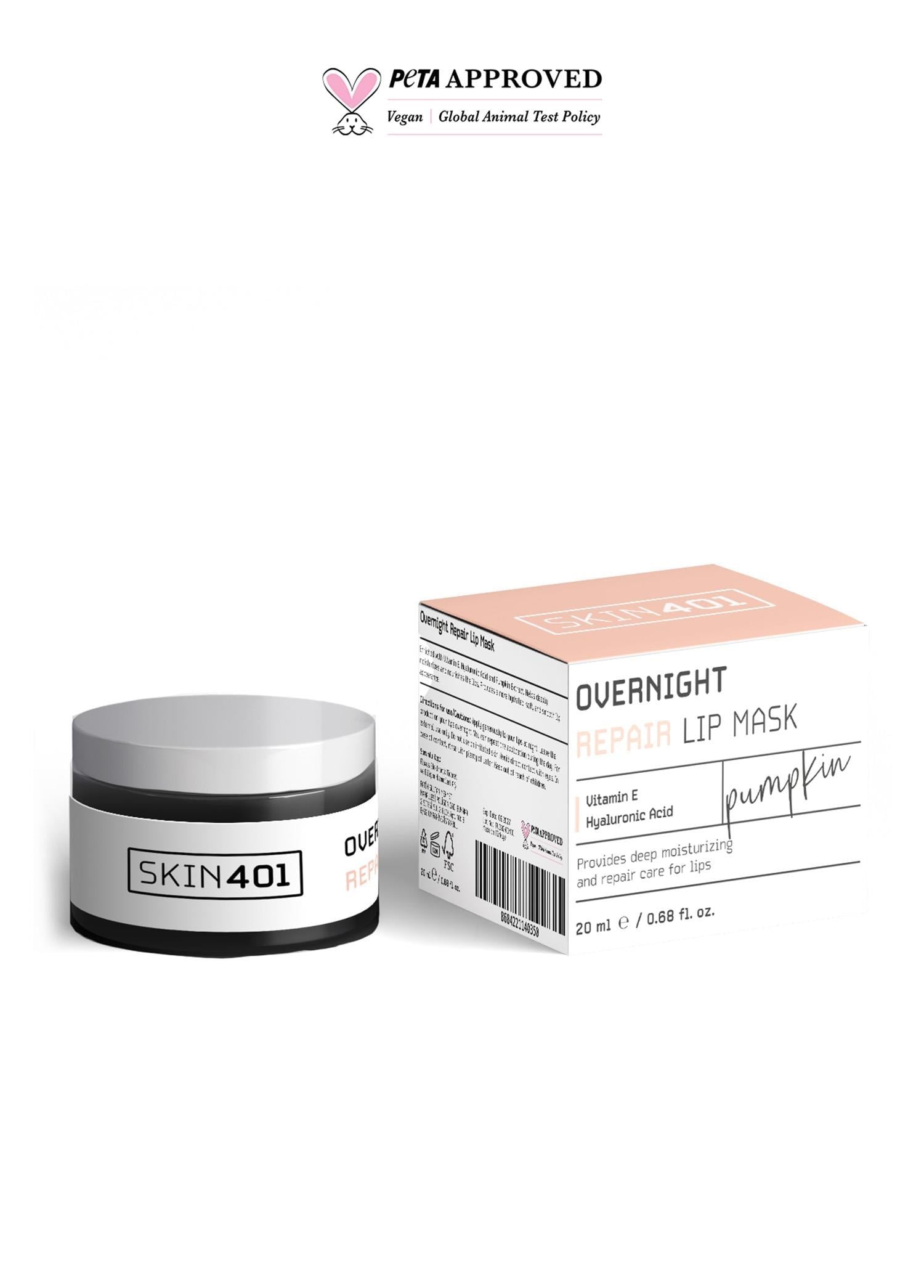 Kişisel Bakım Skin401 Onarıcı Gece Dudak Bakım Maskesi 20ml