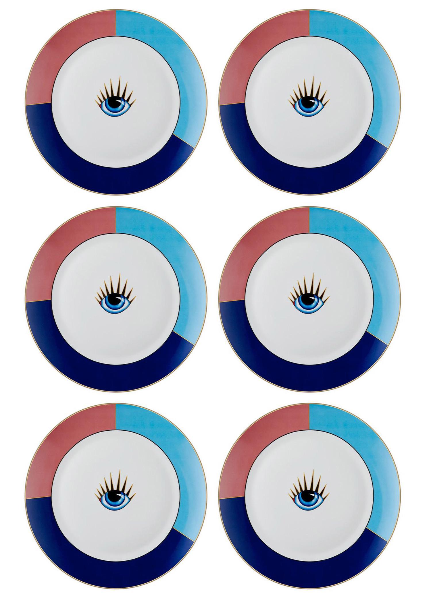 Servis Tabağı The Mia Eye Servis Tabağı 6 Kişilik