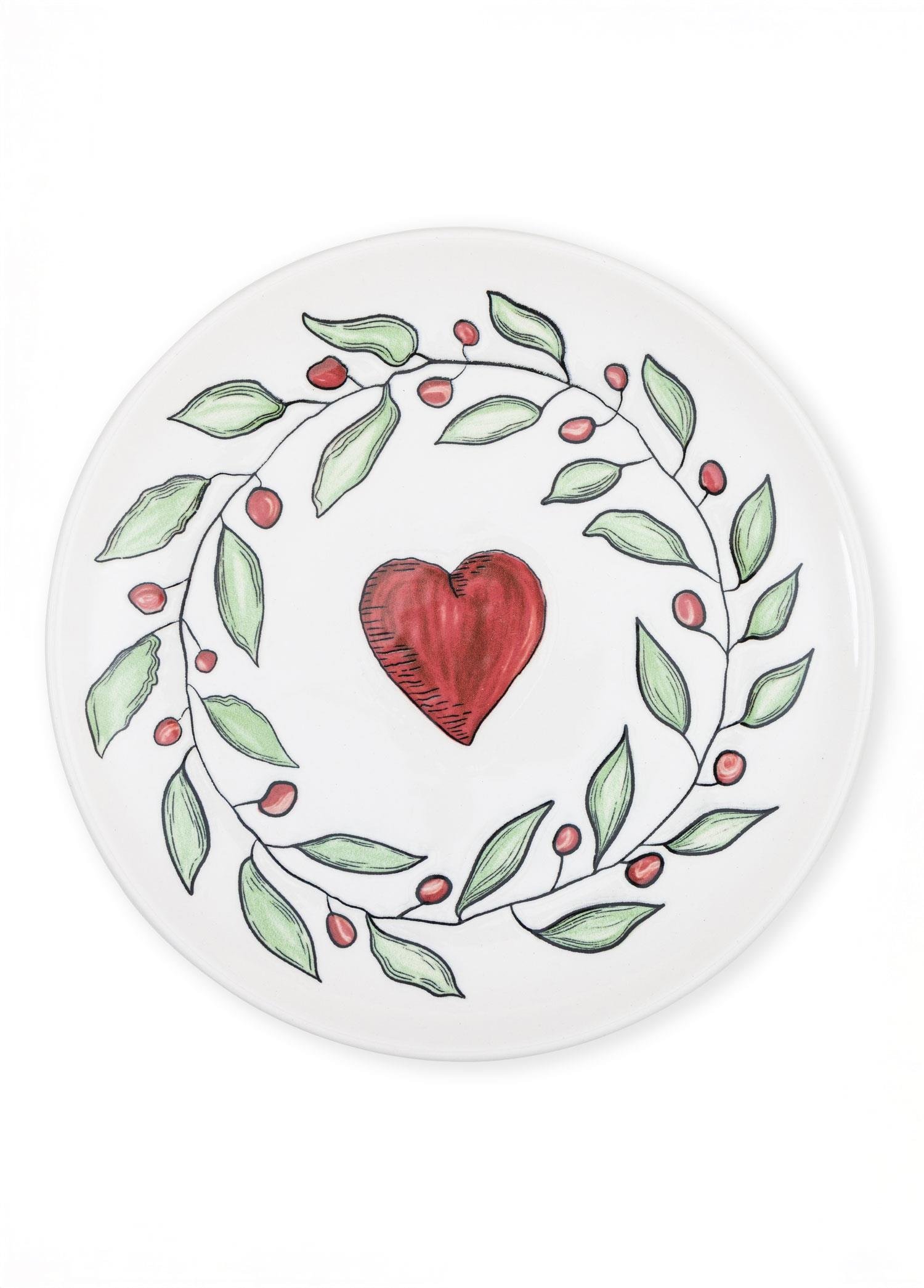 Servis Tabağı The Mia Luv Servis Tabağı 6lı Set 26 cm