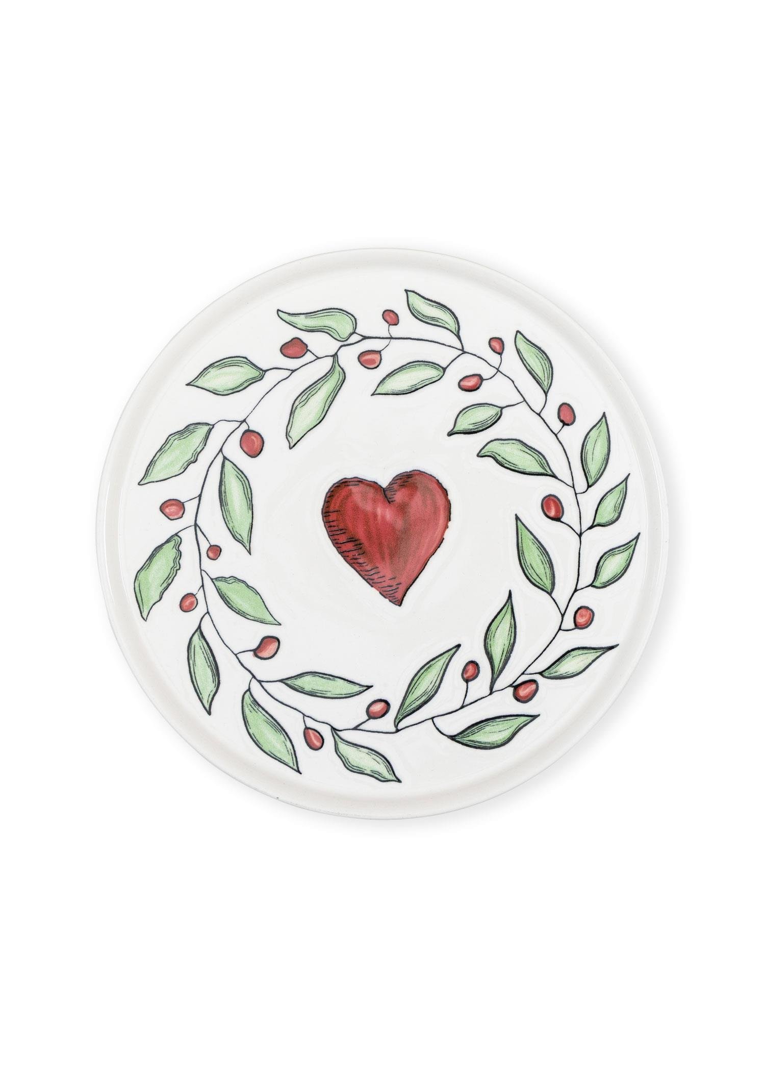 Tabak The Mia Luv Pasta Tabağı 6lı Set 19 cm