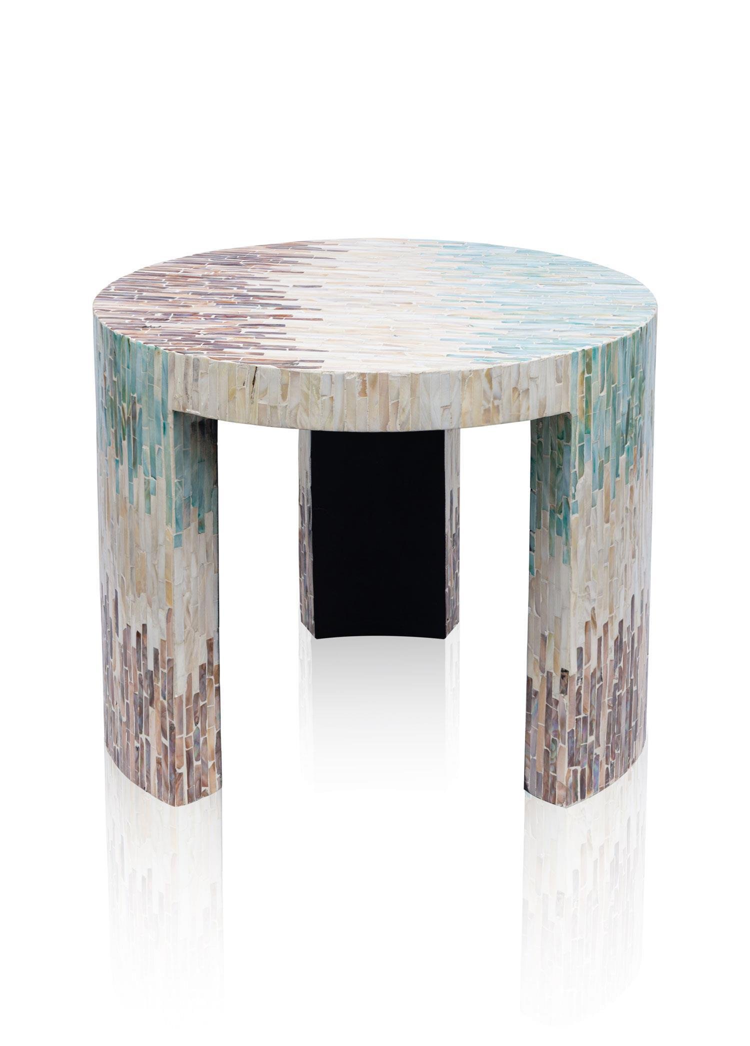 Tabure & Sehpa The Mia Sedef Tabure Yan Sehpa 50x40 cm TLC0120