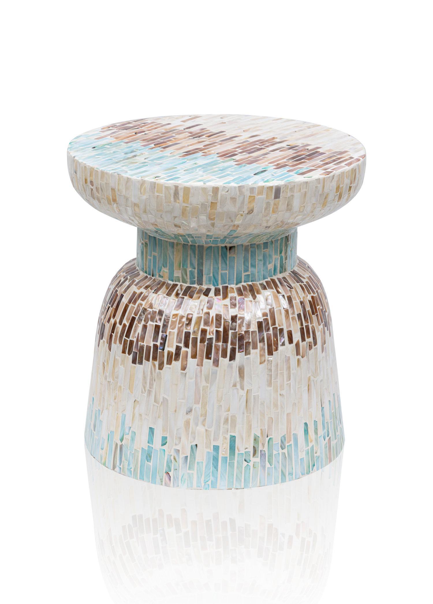 Tabure & Sehpa The Mia Sedef Tabure Yan Sehpa 38x40 cm TLC0103