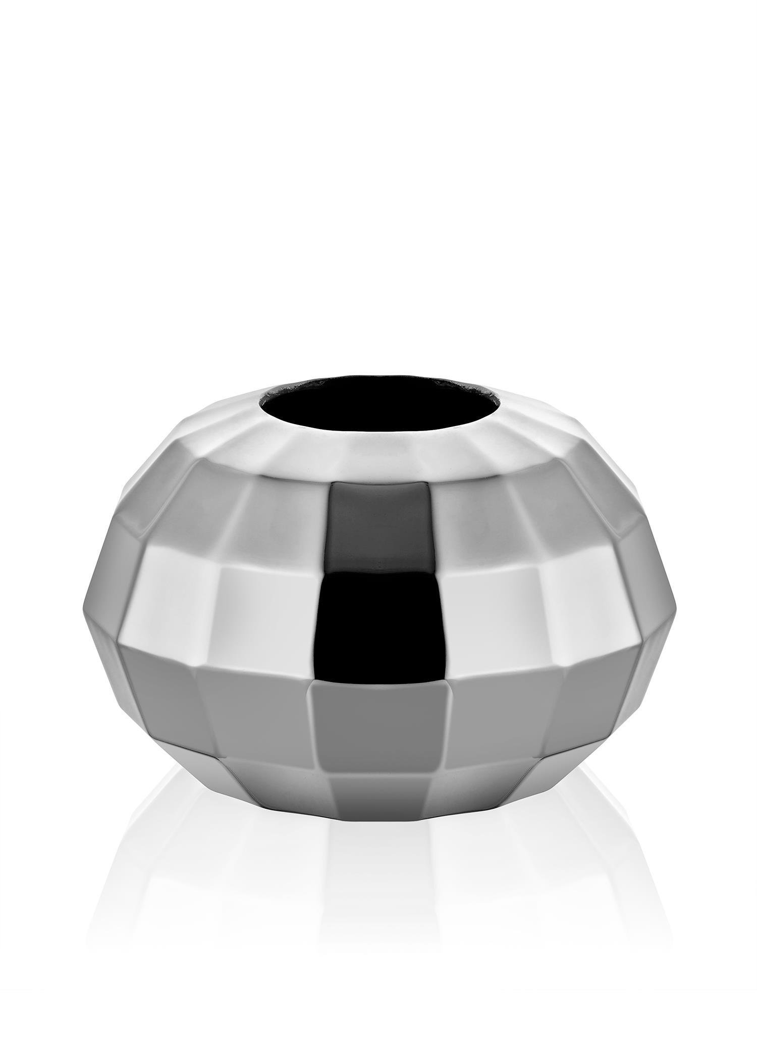 Vazo The Mia Dekoratif Vazo Gümüş 30x30x20 cm