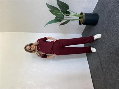 Modal Eşofman Takım Bordo - 1040
