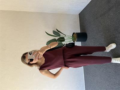 Tensel Premium Takım Bordo - 1051