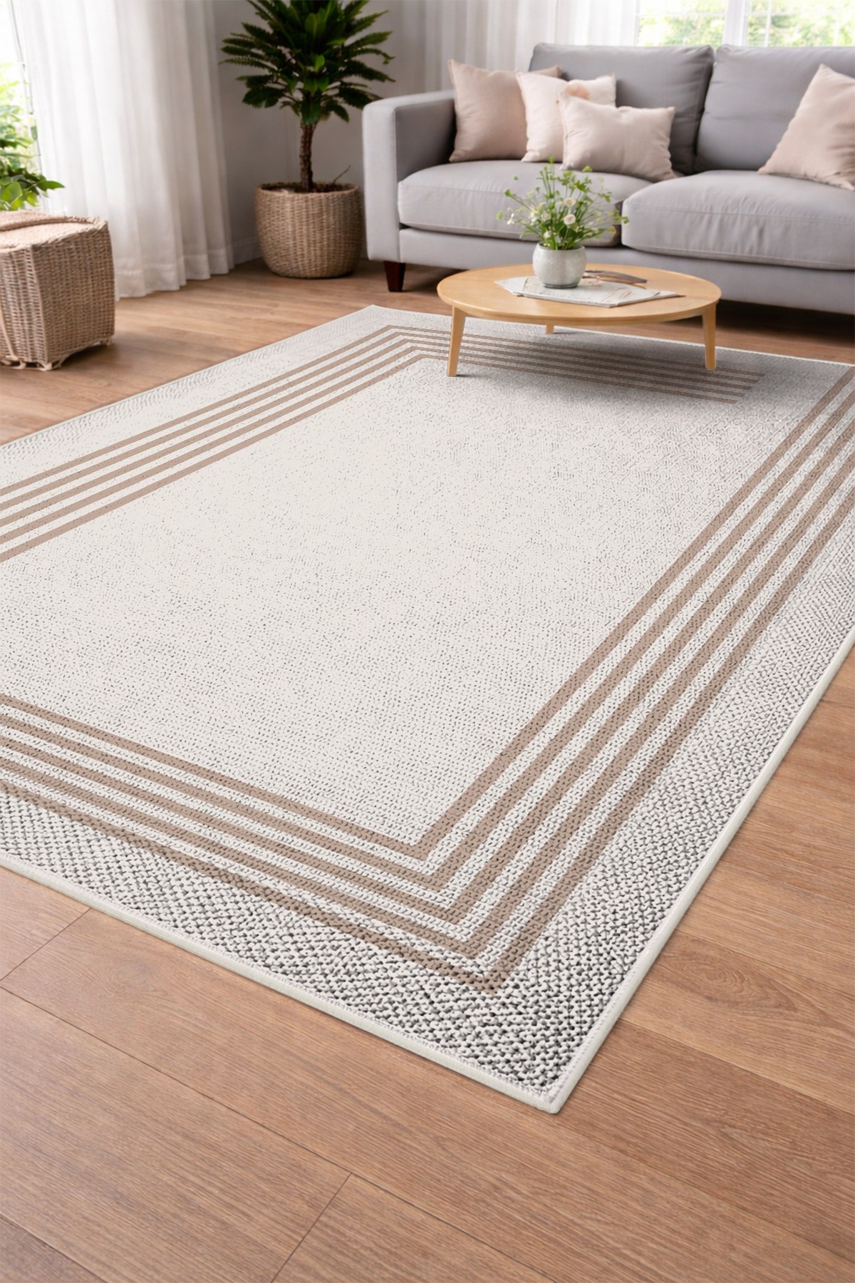 Modern Sisal Serisi Dijital Baskı Sisal Dokuma Halı SLH019