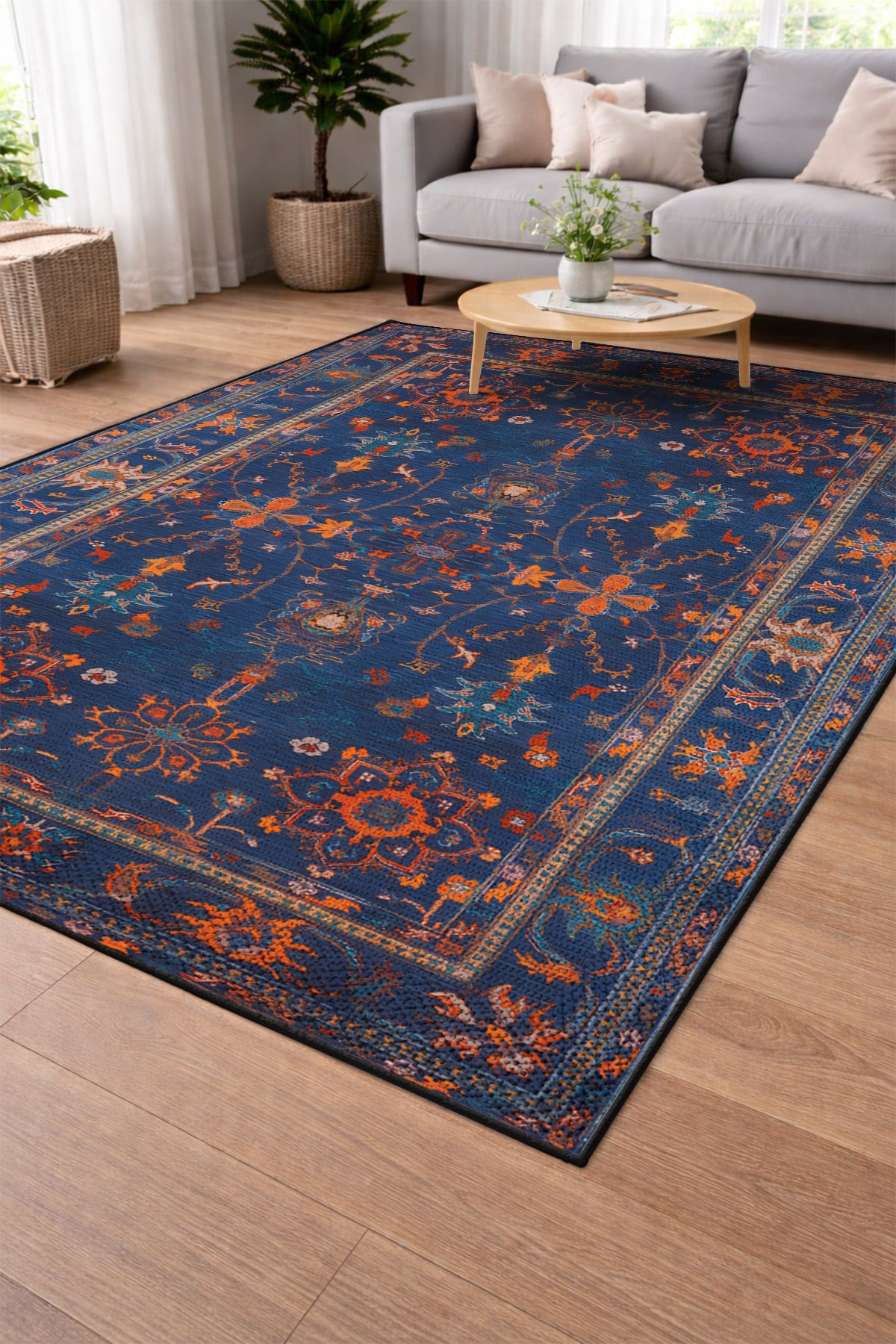 Modern Sisal Serisi Dijital Baskı Sisal Dokuma Halı SLH053