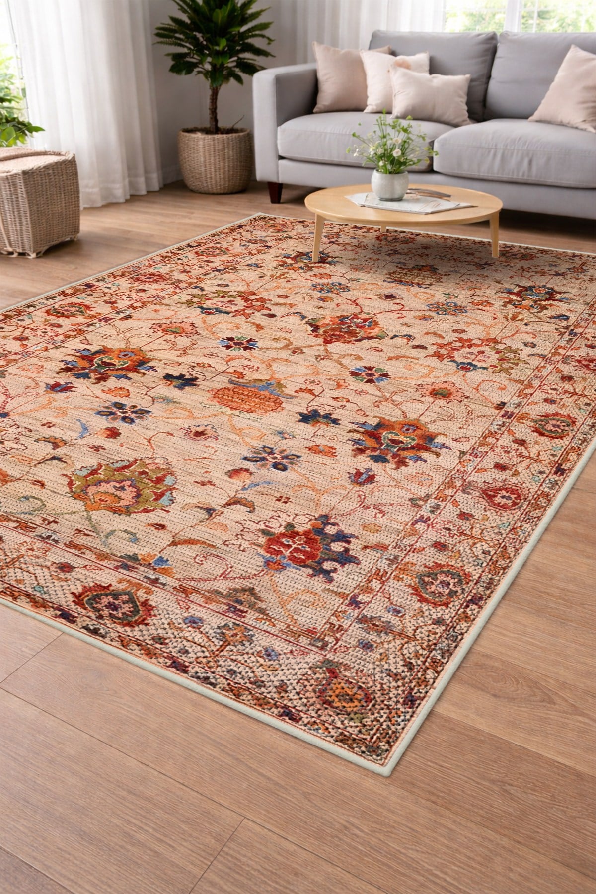 Modern Sisal Serisi Dijital Baskı Sisal Dokuma Halı SLH047