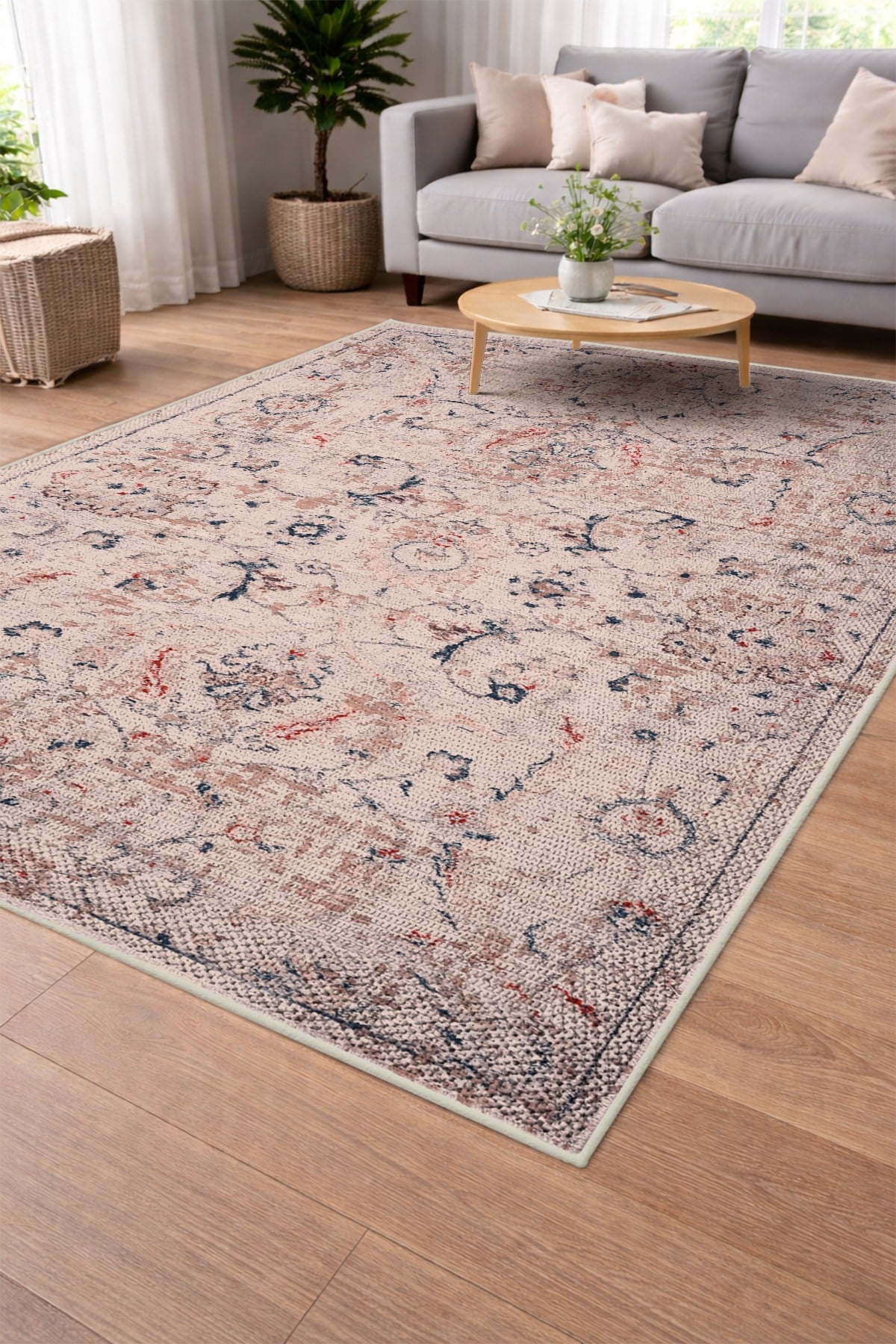 Modern Sisal Serisi Dijital Baskı Sisal Dokuma Halı SLH046