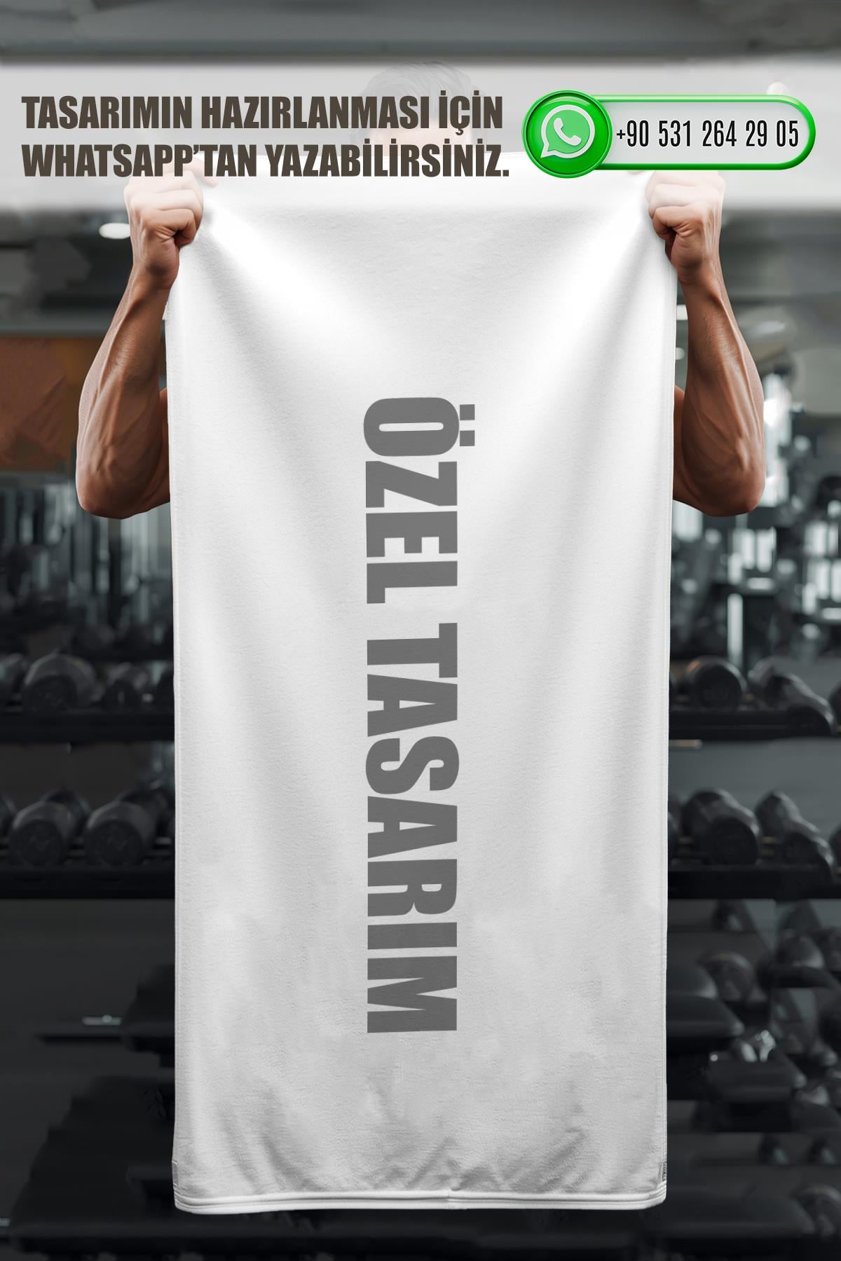 Dijital Baskı Spor Havlusu
