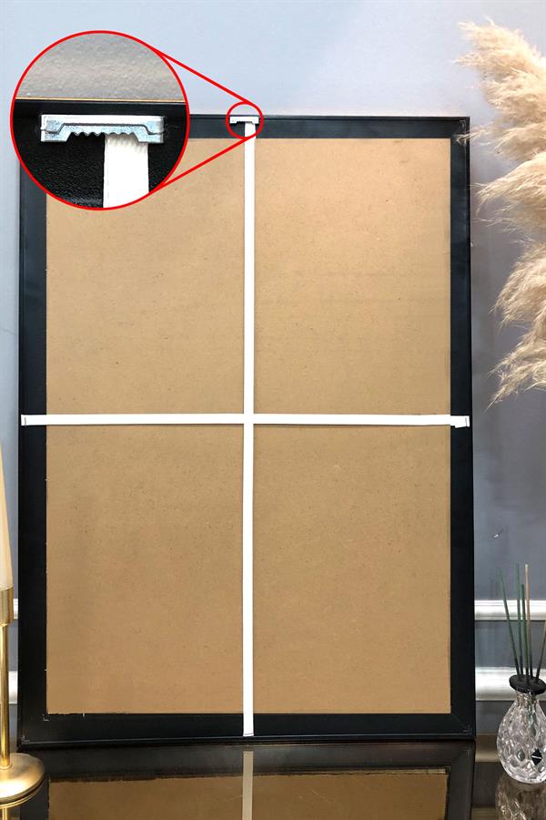 Antik Mısır Desenli Çerçeveli Duvar Tablosu 50x70cm MISIR13
