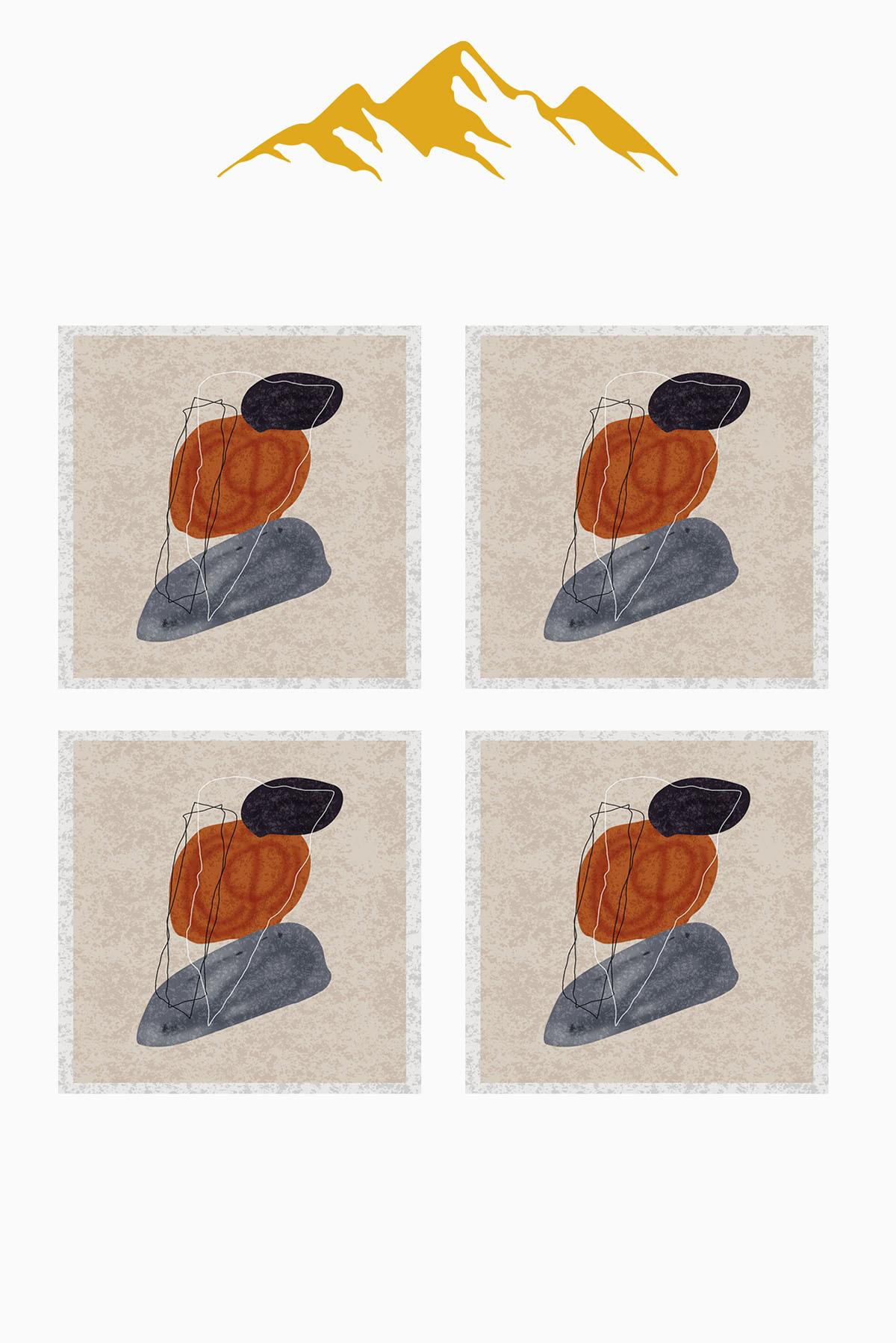 Dijital Baskılı Yumuşak Dokulu 4’lü Kırlent Kılıfı Takımı (43x43 cm) KRL0075