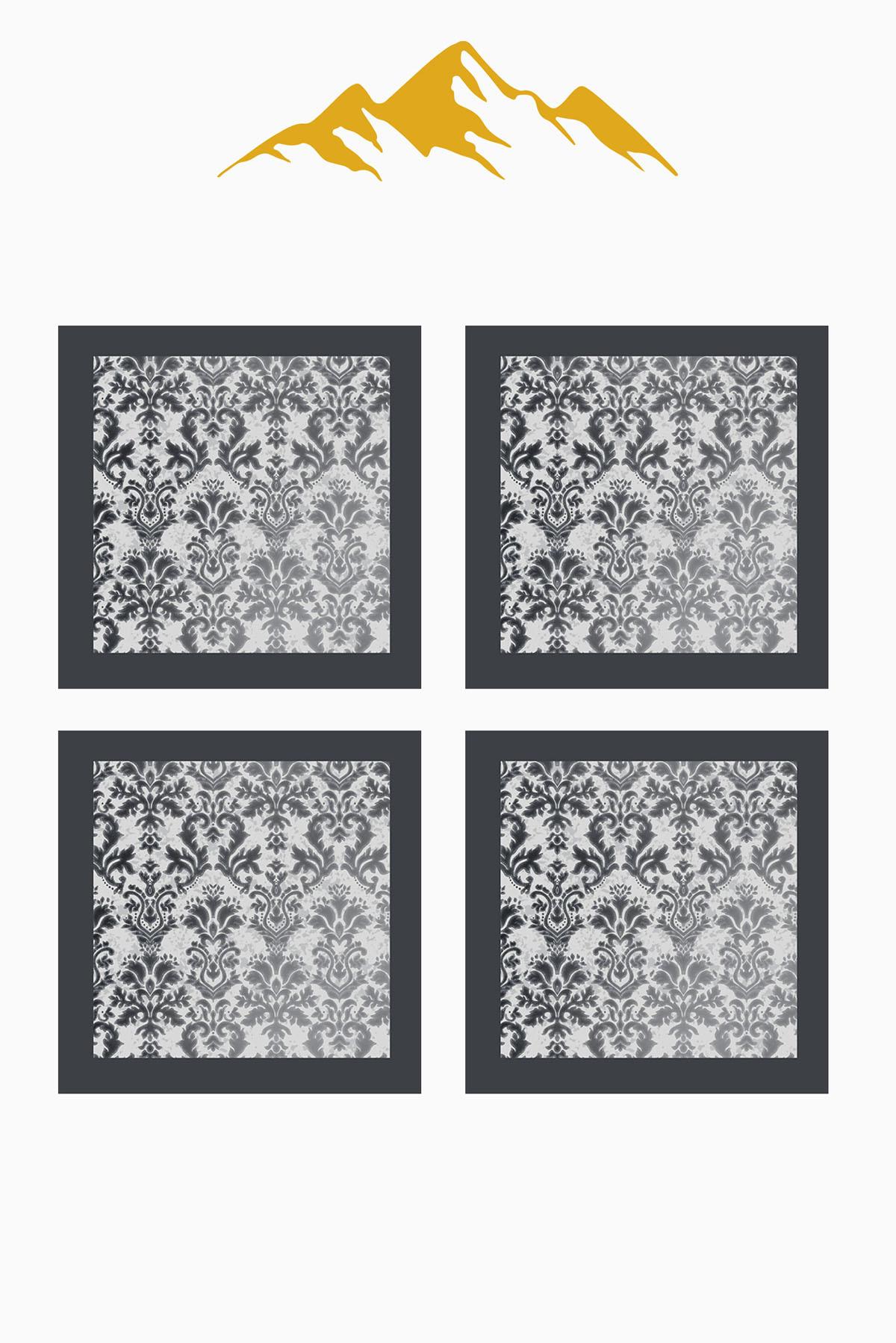 Dijital Baskılı Yumuşak Dokulu 4’lü Kırlent Kılıfı Takımı (43x43 cm) KRL0033