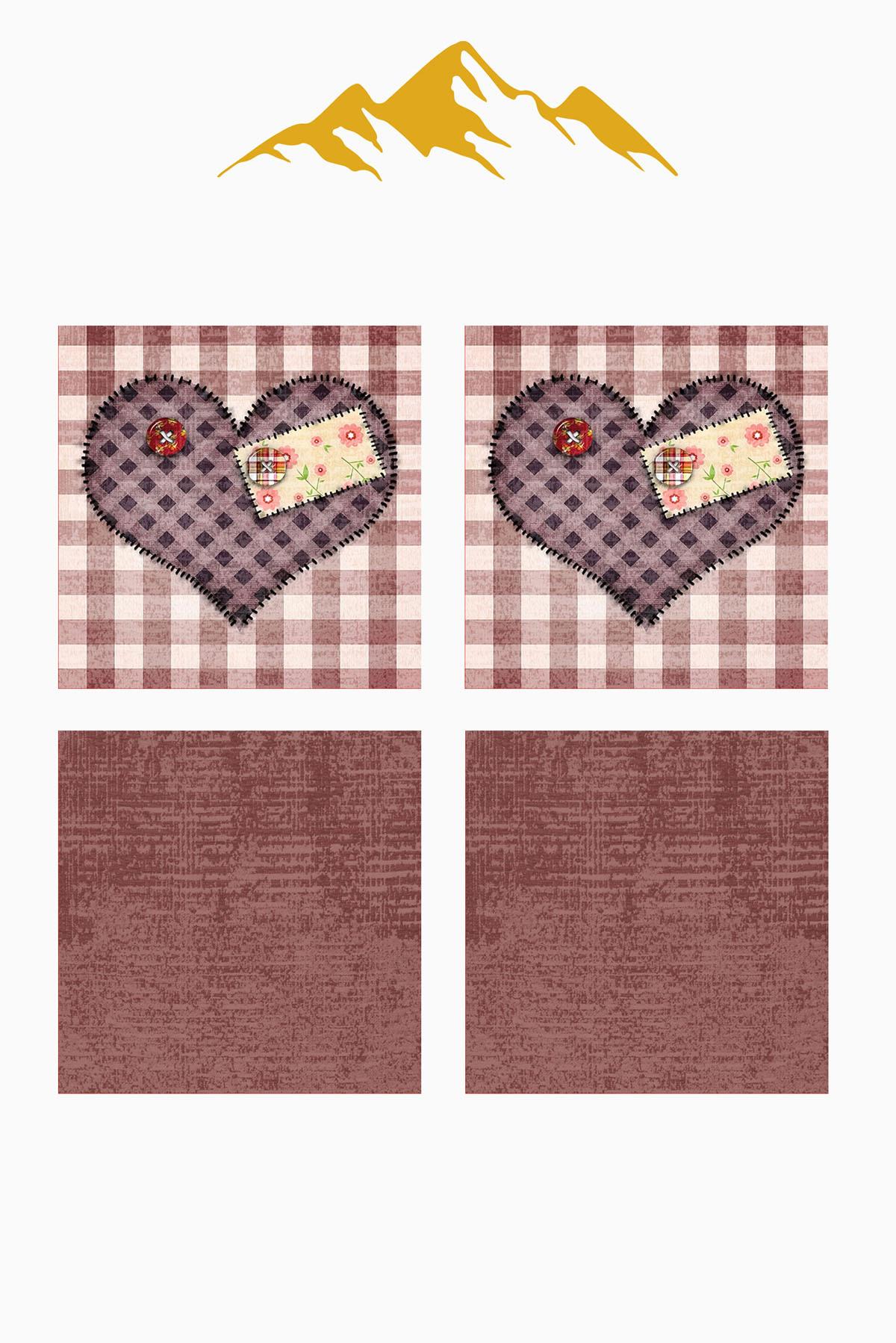 Dijital Baskılı Yumuşak Dokulu 4’lü Kırlent Kılıfı Takımı (43x43 cm) KRL0087