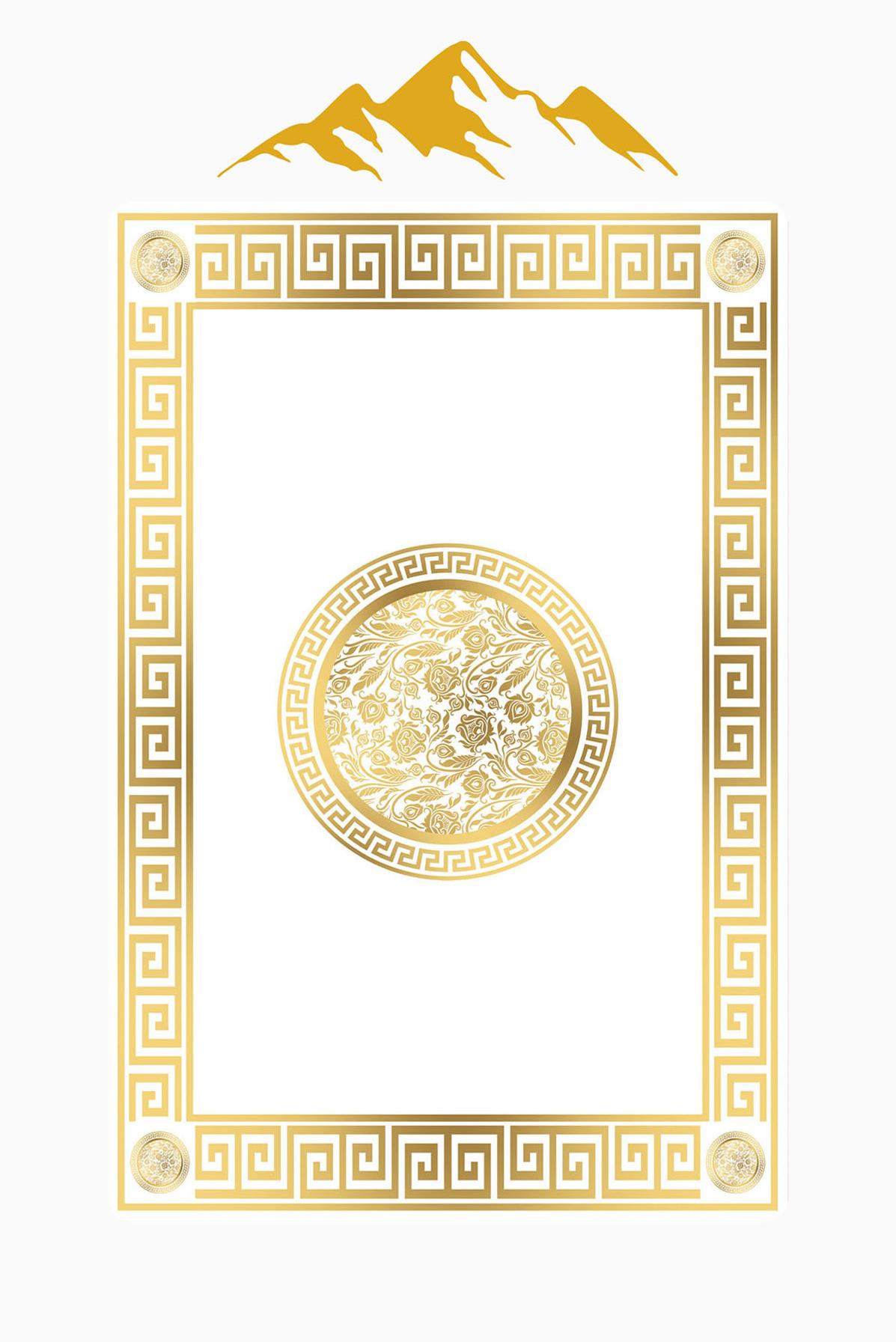 Modern Desenli Dijital Baskı Kaymaz Taban Halı H0866