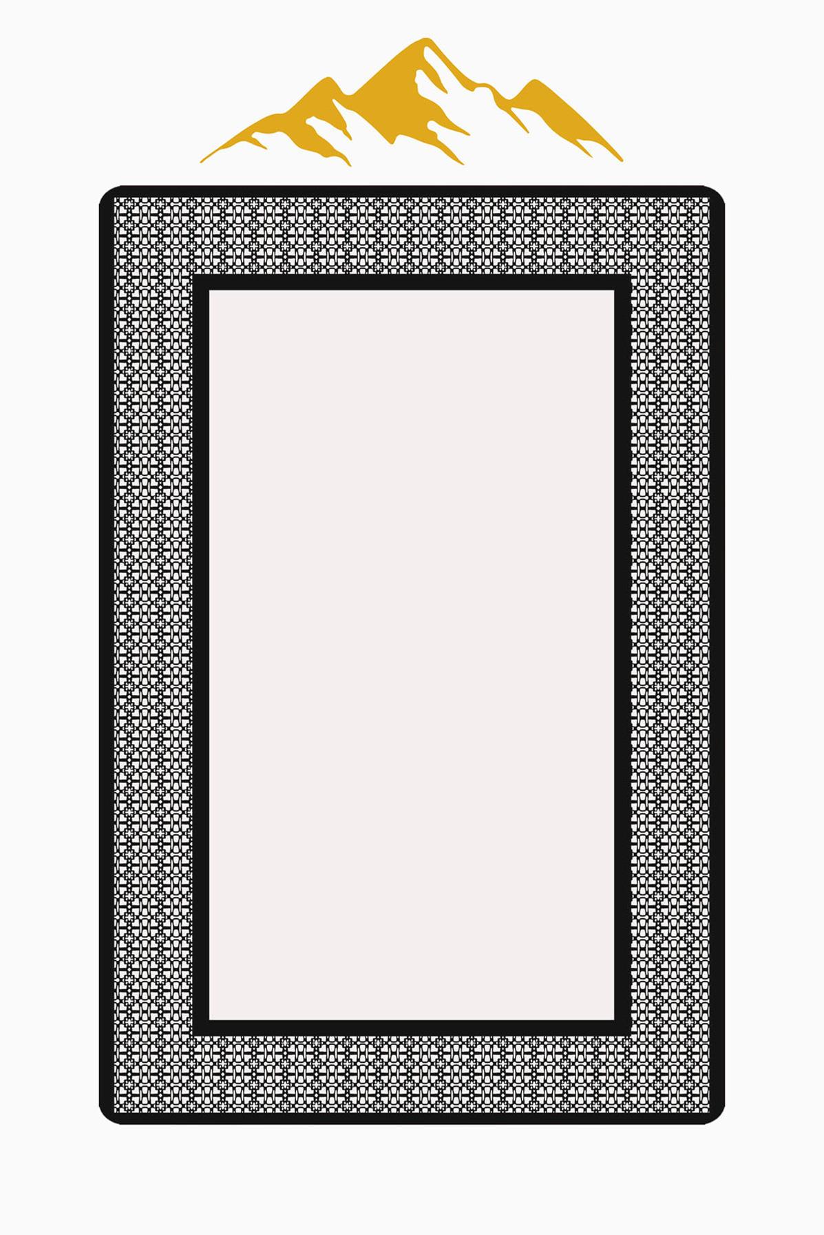 Modern Desenli Dijital Baskı Kaymaz Taban Halı H0228