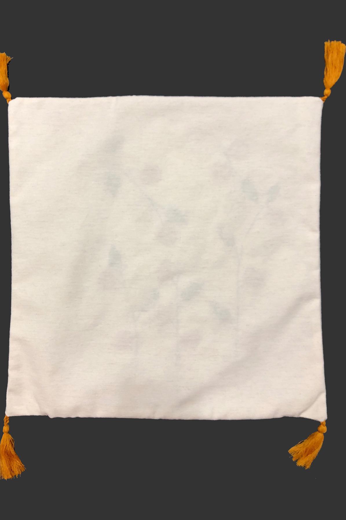 Nakışlı Püsküllü Dekoratif Kırlent Kılıfı Takımı (4 Parça - 43x43 cm) NKK005