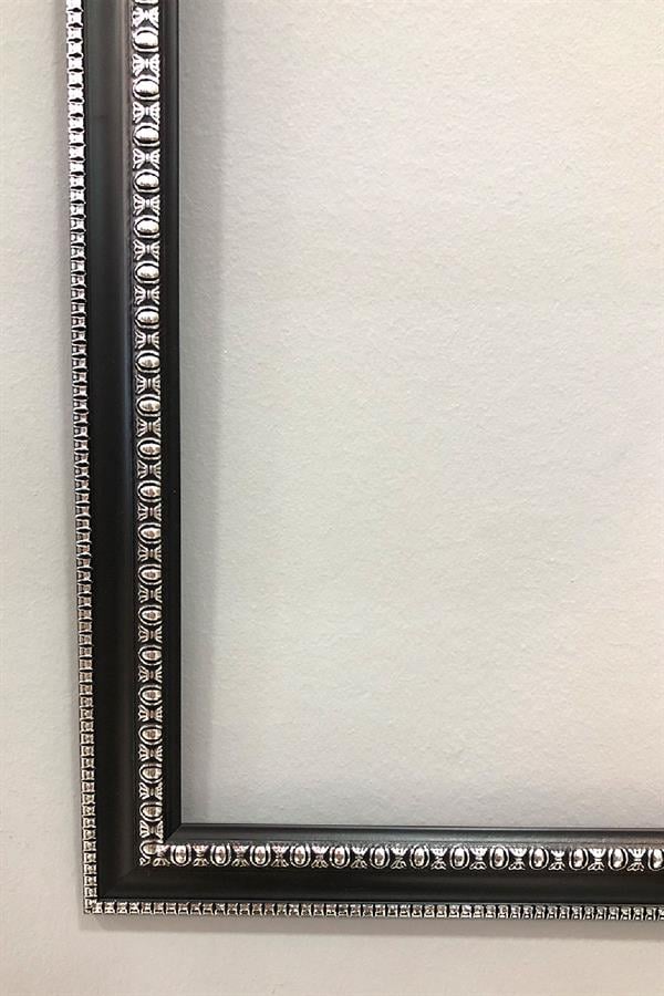 Dekoratif Modern Çerçeveli Vogue Kadın Moda Desenli Duvar Tablosu 50x70 CM