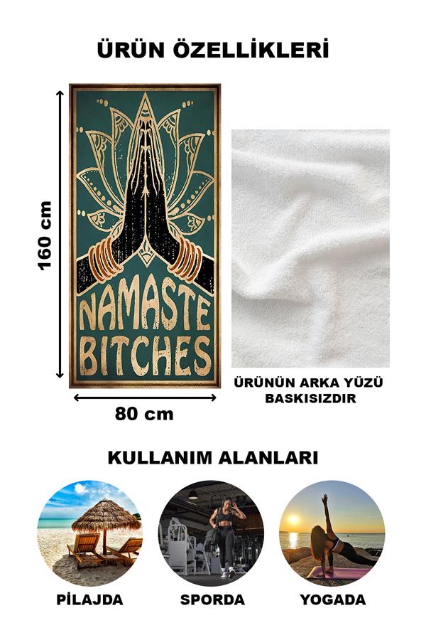 Dekoratif Modern Desenli Plaj Deniz Havlusu Peştamal 80x160 CM FI001