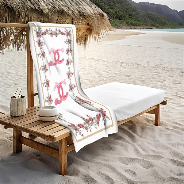 Dekoratif Modern Desenli Plaj Deniz Havlusu Peştamal 80x160 CM LUX80