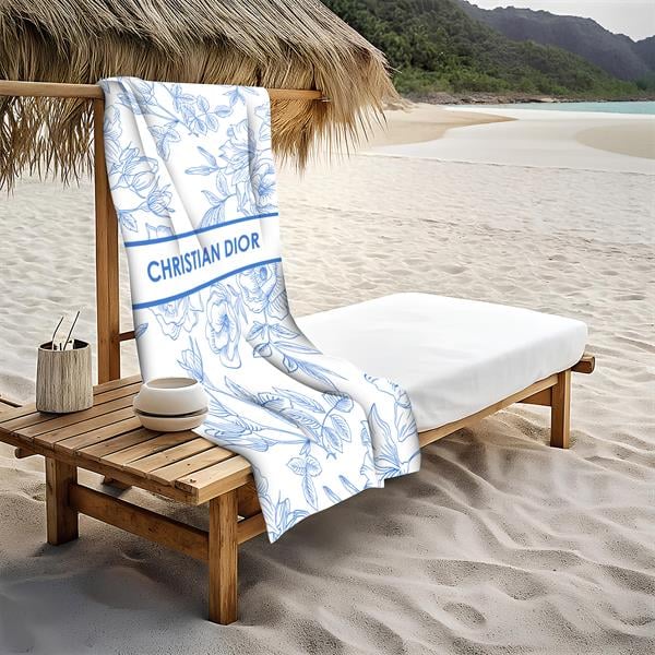 Dekoratif Modern Desenli Plaj Deniz Havlusu Peştamal 80x160 CM LUX69