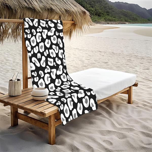 Dekoratif Modern Desenli Plaj Deniz Havlusu Peştamal 80x160 CM PİKA26