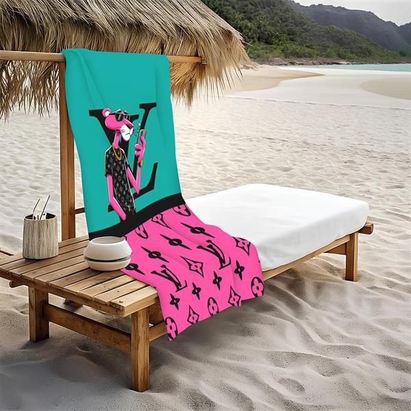Dekoratif Modern Desenli Plaj Deniz Havlusu Peştamal 80x160 CM LUX64