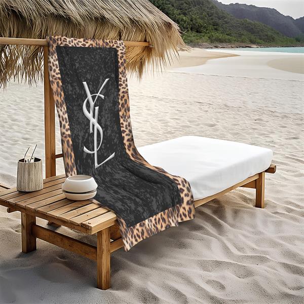 Dekoratif Modern Desenli Plaj Deniz Havlusu Peştamal 80x160 CM LUX76