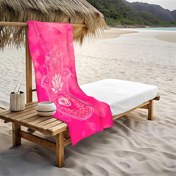 Dekoratif Modern Mandala Desenli Plaj Deniz Havlusu Peştamal 80x160 CM MD11