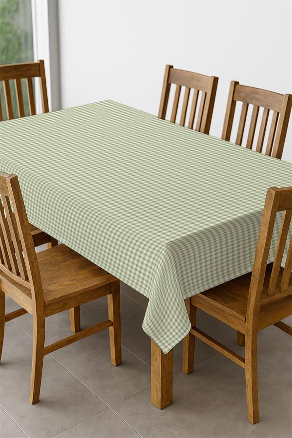 Dijital Baskı Pamuklu Keten Kumaş 150x200cm Masa Örtüsü - Runner Hediyeli MSRT016