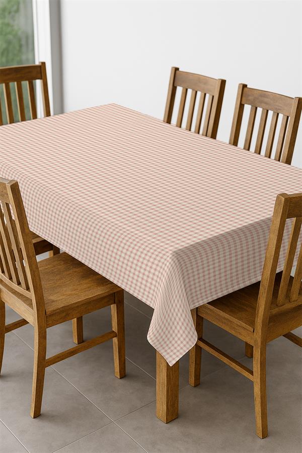 Dijital Baskı Pamuklu Keten Kumaş 150x200cm Masa Örtüsü - Runner Hediyeli MSRT014