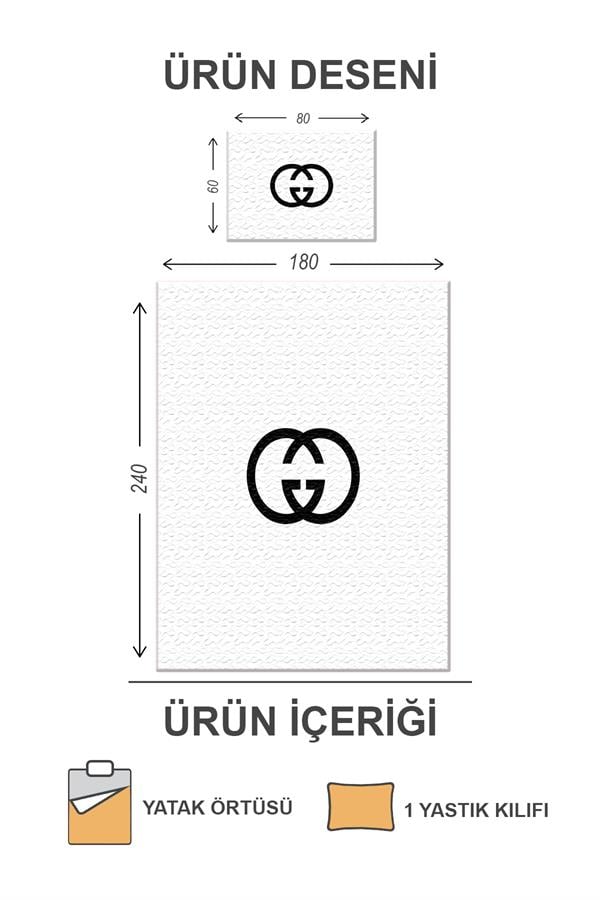 Kapitoneli Pamuk Dolgulu Kadife Kumaş Modern Desenli Premium Kalite Yatak Örtüsü Seti