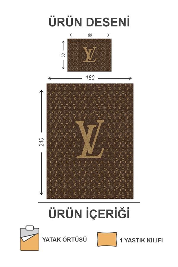 Kapitoneli Pamuk Dolgulu Kadife Kumaş Modern Desenli Premium Kalite Yatak Örtüsü Seti