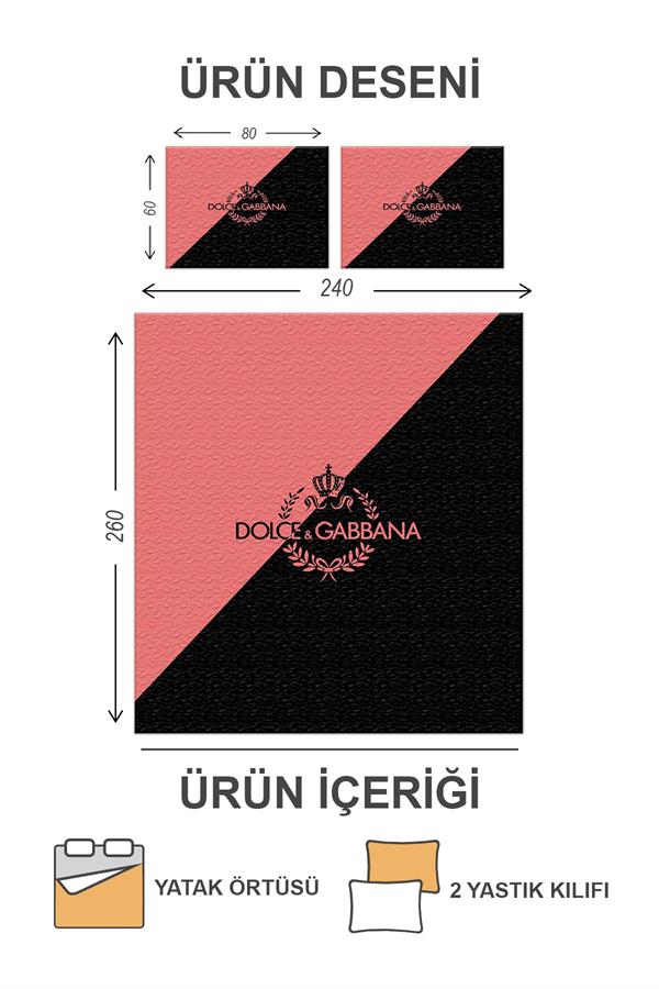 Kapitoneli Pamuk Dolgulu Kadife Kumaş Modern Desenli Premium Kalite Yatak Örtüsü Seti