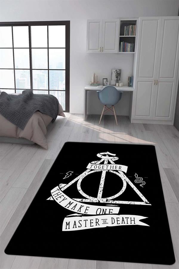 Kaymaz Taban Makinada Yıkanabilir Harry Potter Desenli Çocuk Halısı