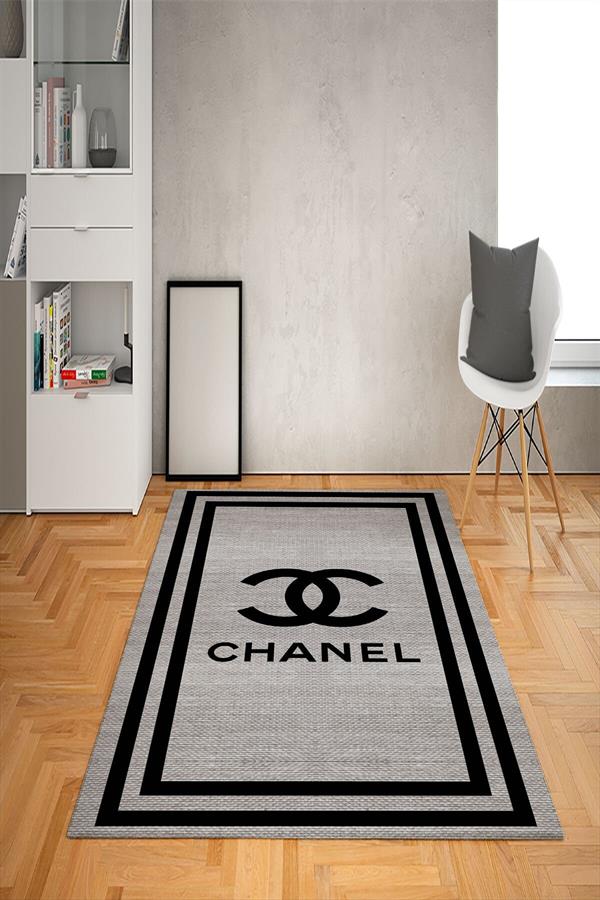 Kaymaz Taban Yıkanabilir Dekoratif Modern Desenli Dot Taban Halı