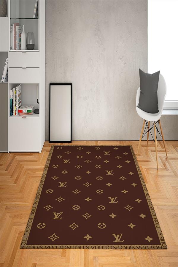 Kaymaz Taban Yıkanabilir Simli Dekoratif Modern Desenli Dot Taban Halı